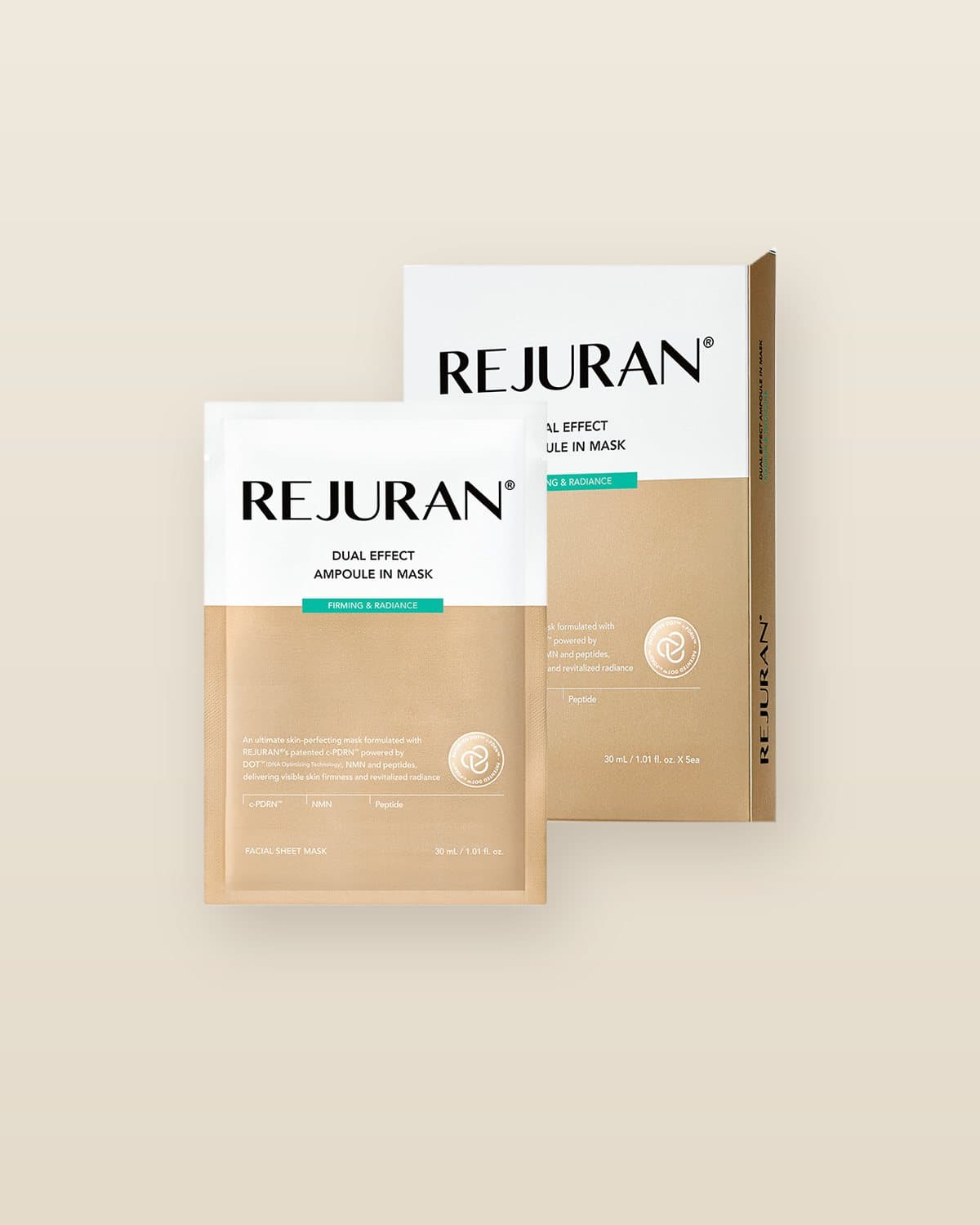 Rejuran Dual Effect Ampoule In Mask
